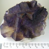Fluorite cluster from Eurika Mine, Crittenden Co., Kentucky