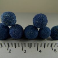 (7) Azurite “blueberries” from La Sal, Utah