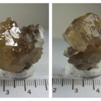 Twinned Cerussite crystal from Les Dalles, Mibladen, Morocco