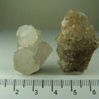 (2) Calcite clusters from Tsumeb Mine, Tsumeb, Otjikoto region, Namibia