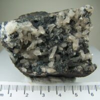 Quartz with Tennantite from Tsumeb Mine, Tsumeb, Otjikoto Region, Namibia