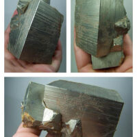 Pyrite cluster from Spruce Claim, King Co., Washington
