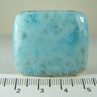 Larimar cabochon from the Dominican Republic