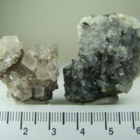 (2) Calcite clusters from Tsumeb Mine, Tsumeb, Otjikoto region, Namibia