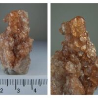 Garnet var. Grossular var. Hessonite specimen from Jeffrey Mine, Quebec, Canada