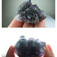 Fluorite cluster from Okorusu Mine, Namibia