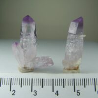 (2) Amethyst clusters from Las Vigas, Veracruz, Mexico