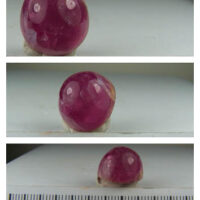 Pink Elbaite Tourmaline cabochon from Stewart Mine, San Diego Co., California