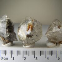(3) Herkimer “Diamond” Quartz crystals from Herkimer Co., New York