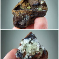 (2) Adamite specimens from Ojuela Mine, Mapimi, Durango, Mexico