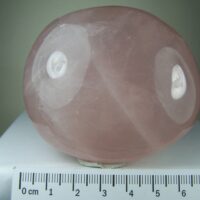 Polished Rose Quartz piece from Madagascar