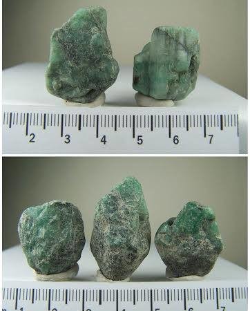 Emerald rough parcel from Bahia, Brazil