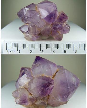 Amethyst cluster from China