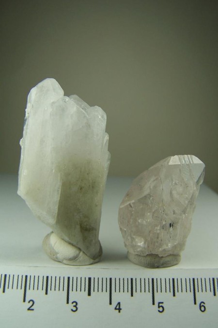 (2) Danburite specimens from Durango, Mexico