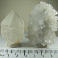 (2) Quartz specimens from Huanggang Mines, Inner Mongolia